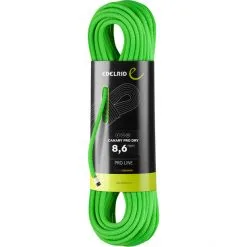 Edelrid Canary Pro Dry Rope 8,6mm x 40m neon green