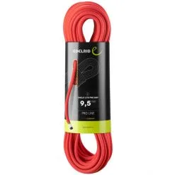 Edelrid Eagle Lite Pro Dry Rope 9,5mm x 80m neon coral
